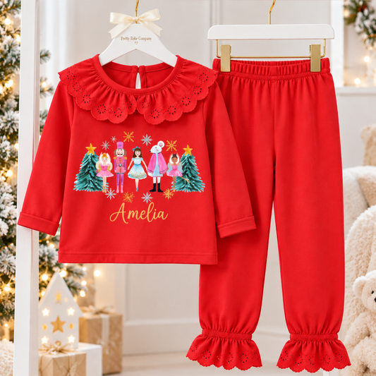 Luxury Nutcracker Children's Christmas Cotton Pyjamas