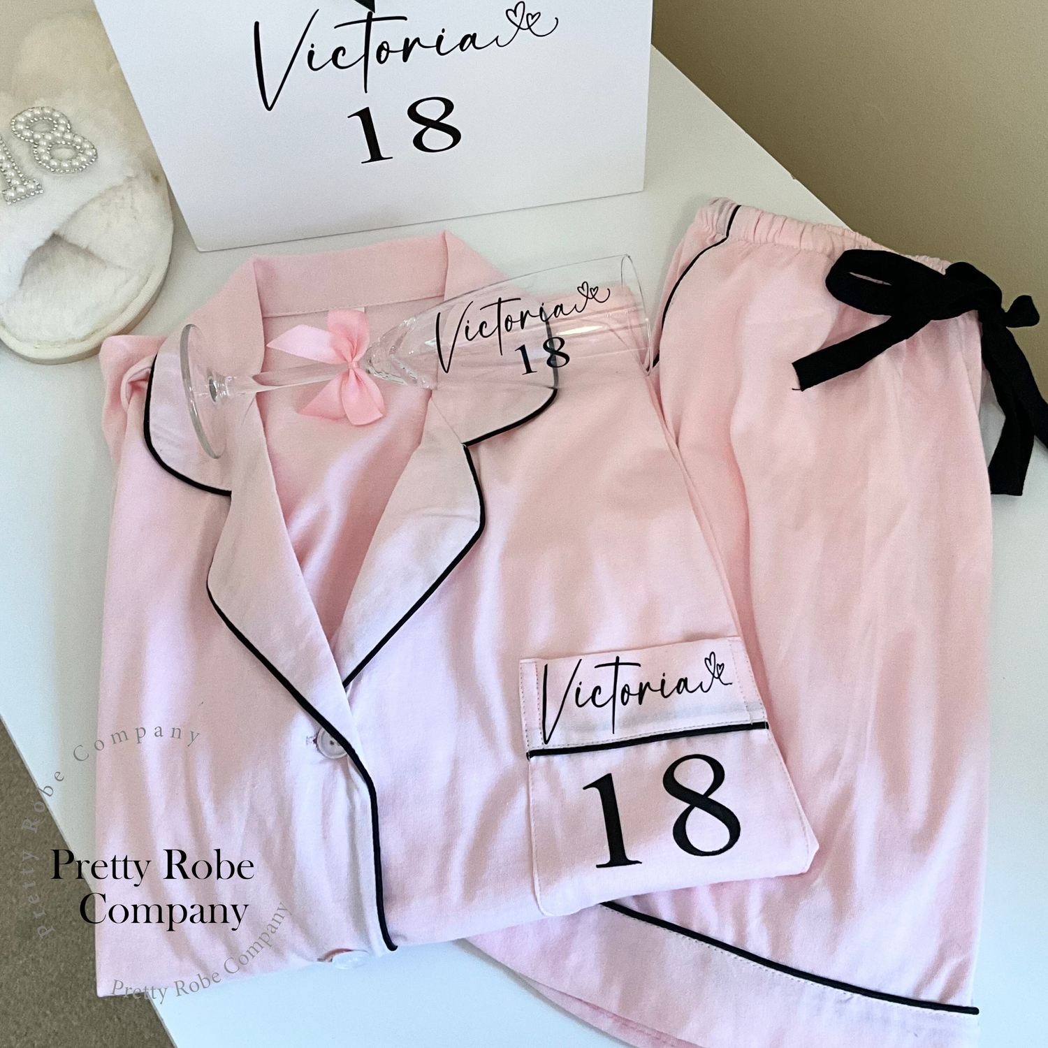 Build your own birthday pyjama gift set