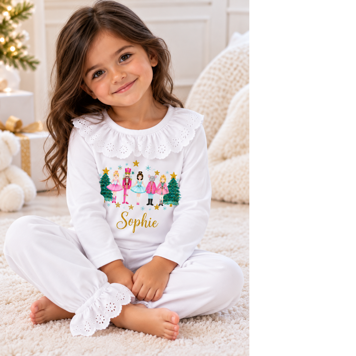 Luxury Nutcracker Children's Christmas Cotton Pyjamas