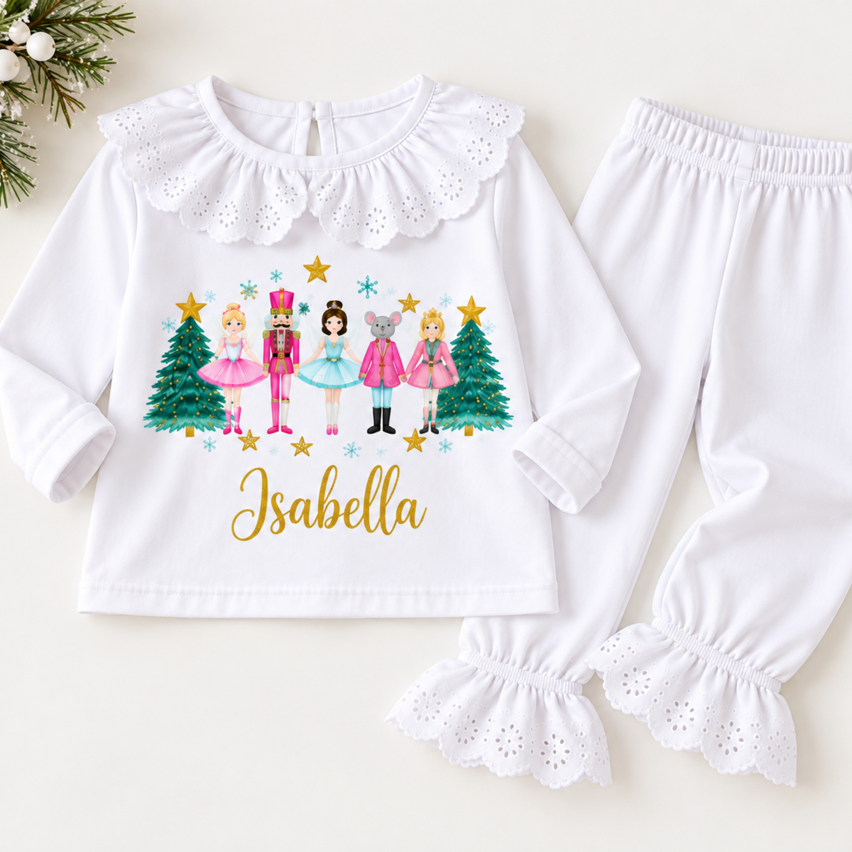 Luxury Nutcracker Children's Christmas Cotton Pyjamas