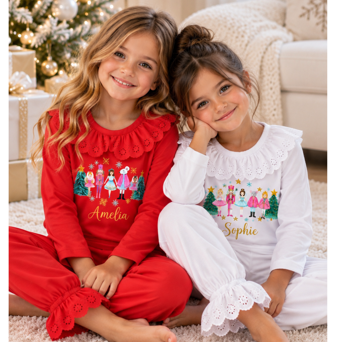 Luxury Nutcracker Children's Christmas Cotton Pyjamas
