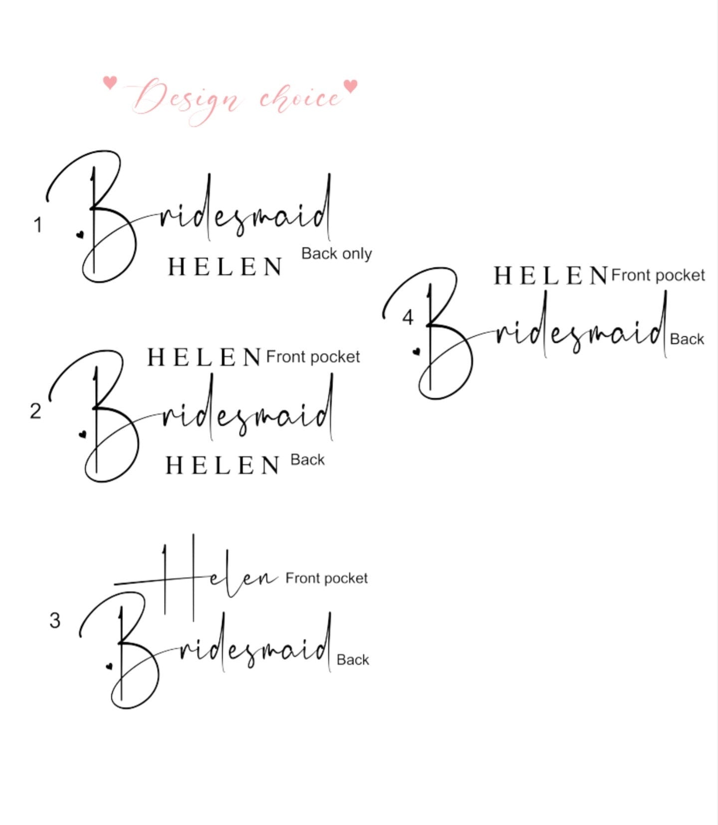 Personalised Satin Pyjamas - Bride & Bridesmaid Wedding PJs
