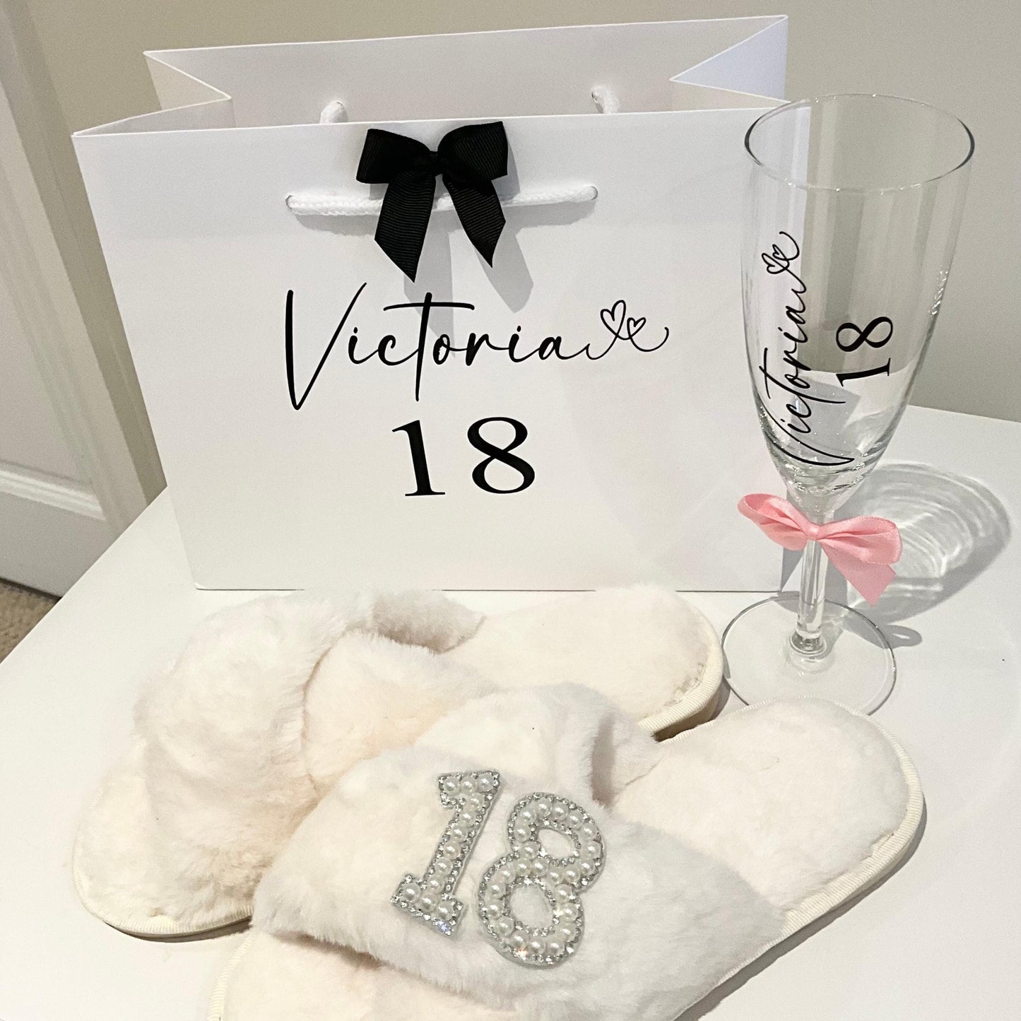 Personalised Cotton Birthday Pyjamas  Custom Name & Age PJs | Soft Birthday Girl Sleepwear Set
